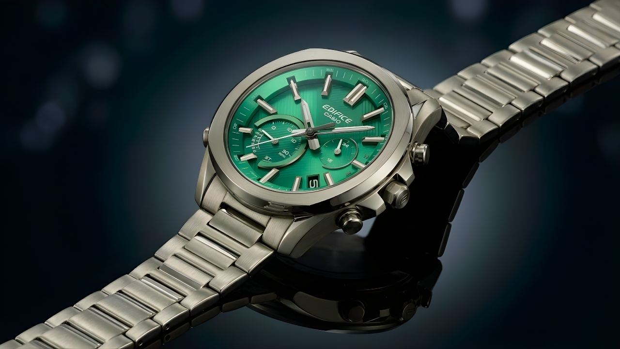 Fresh Images Reveal A New Variant Of The Casio Edifice EQB-1300D Slim Watch