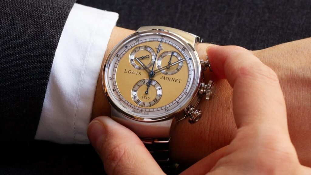 Champagne Dial For The 1816 Chronograph