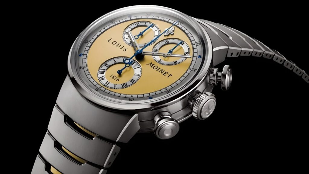 Champagne Dial For The 1816 Chronograph first look