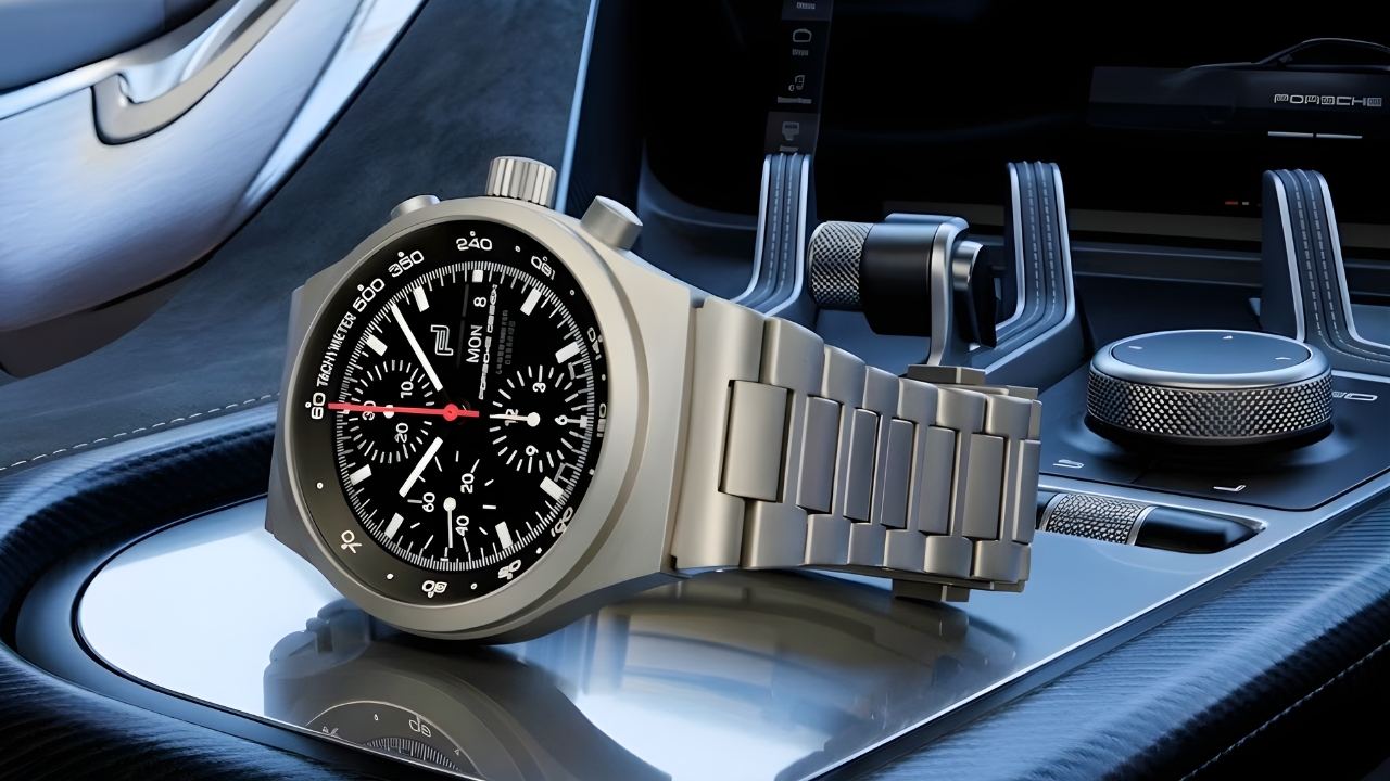 Porsche Design Makes The Chronograph 1 All-Titanium A Permanent Offering