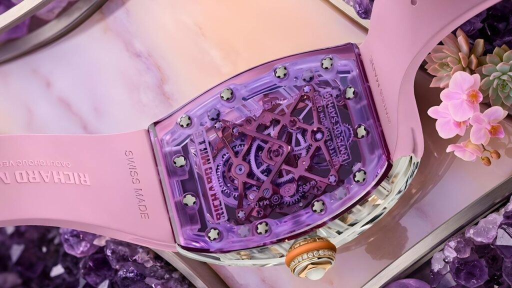 Richard Mille RM 75-01 Flying Tourbillon Sapphire back